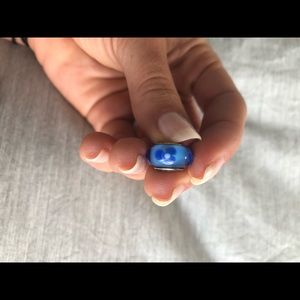 Blue Pandora charm